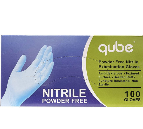 Powder Free Nitrile Examination Gloves (Box of 100) - Olympia Gloves