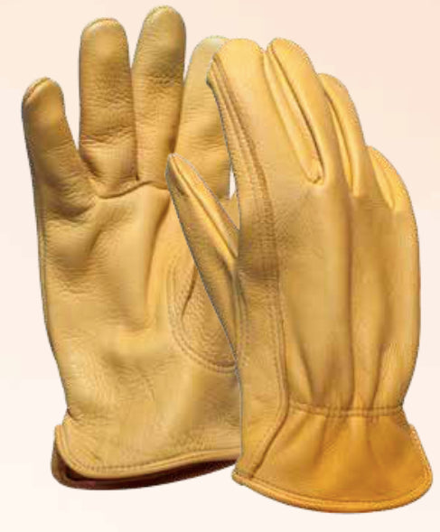 Olympia 142 Men's Rugged Unlined Deerskin - Olympia Gloves